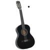 vidaXL Guitarra cl&aacute;ssica iniciantes/crian&ccedil;as 3/4 36" preto