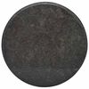 vidaXL Tampo de mesa &Oslash;60x2,5 cm m&aacute;rmore preto