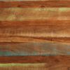 vidaXL Mesa de jantar 110x55x78 cm madeira recuperada maciça