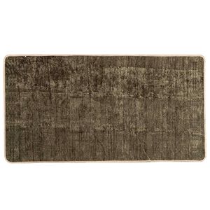 vidaXL Passadeira MARSA Verde Floresta 80 x 150 cm Poli&eacute;ster e PVC
