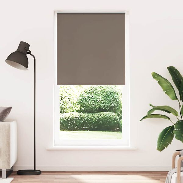 vidaXL Persiana de enrolar 95x230 cm largura tecido 90,7 cm poli&eacute;ster