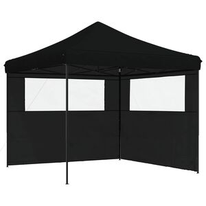 vidaXL Tenda de Festa Preto 292 x 292 x 315 cm Tecido Oxford