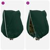 vidaXL Capas de Fleece para Prote&ccedil;&atilde;o Contra Geada 3 pcs Verde