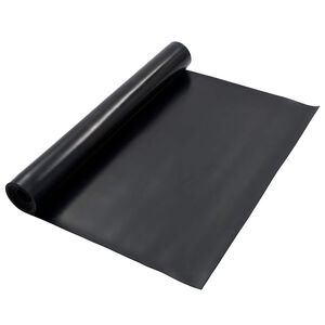 vidaXL Tapete de Piso Preto 1,2 x 5 m Borracha