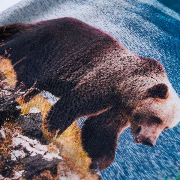 T-shirt de manga comprida para crian&ccedil;a azul-marinho 92