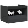 vidaXL Caixa para Armadilha de Balas Preto 29 x 22 x 20 cm A&ccedil;o