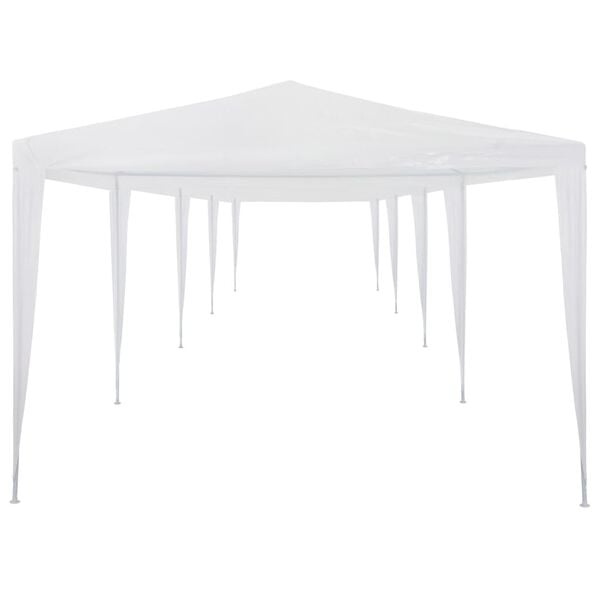 vidaXL Tenda para festas 3x12 m PE branco