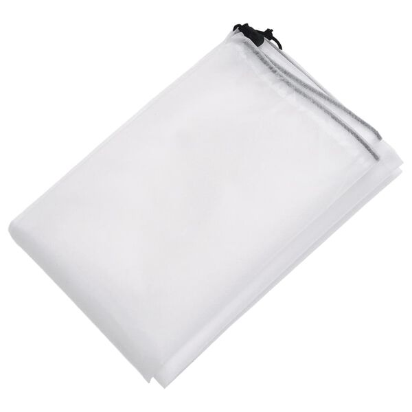 vidaXL Coberturas para plantas com cord&atilde;o 12 pcs 70 g/m&sup2; 0,8x0,8 m