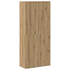 vidaXL Highboard carvalho artisiano 80 x 35 x 180 cm