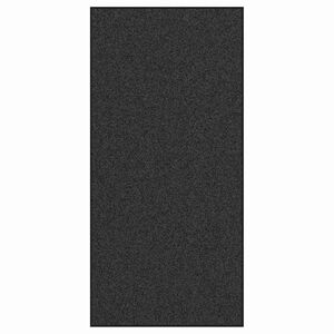 vidaXL Tapete de Entrada Antracite e Preto 120 x 250 cm 100% Poliamida