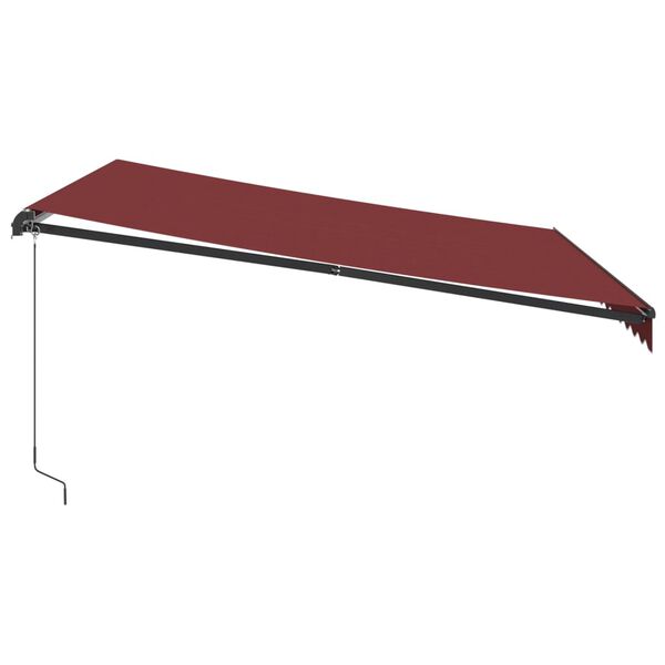 vidaXL Toldo retr&aacute;til manual 400x350 cm bord&ocirc;