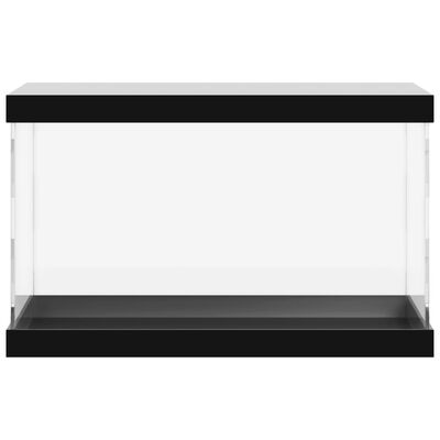 vidaXL Caixa de exposição 31x17x19 cm acrílico transparente