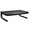 vidaXL Suporte para monitor 37x28x11,5 cm preto