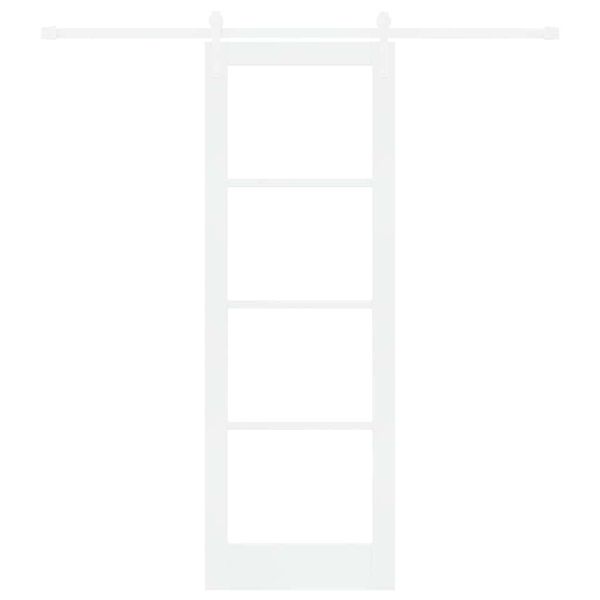 vidaXL Porta Deslizante ORKDAL Branco 73,5 x 211 cm