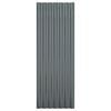 vidaXL Painéis de telhado 12 pcs 100x36cm aço galvanizado antracite