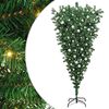 vidaXL &Aacute;rvore de Natal Artificial Pr&eacute;-iluminada Invertida com Conjunto de Bolas