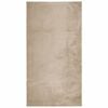 vidaXL Tapete pelo curto macio e lav&aacute;vel HUARTE 60x110 cm cor areia
