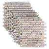 vidaXL Azulejos de Mosaico Creme 30 x 30 cm M&aacute;rmore
