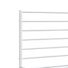 vidaXL Estrutura de cama com cabeceira 160x200 cm metal branco
