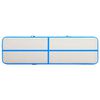 vidaXL Colch&atilde;o de gin&aacute;stica insufl&aacute;vel c/ bomba 700x100x20 cm PVC azul