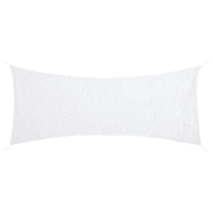 vidaXL Rede de camuflagem com saco de arruma&ccedil;&atilde;o 312x140 cm branco