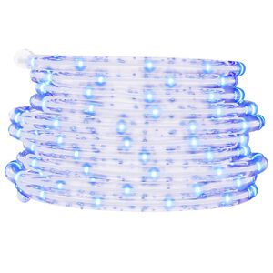 vidaXL Cordão de iluminação com 1200 luzes LED 50 m PVC branco frio
