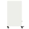 vidaXL Aparador 68x39x72 cm a&ccedil;o branco