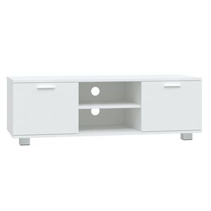 vidaXL M&oacute;vel de TV 120x40,5x35 cm derivados de madeira branco