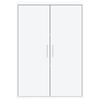 vidaXL Aparadores 2 pcs 60x31x84 cm derivados de madeira branco