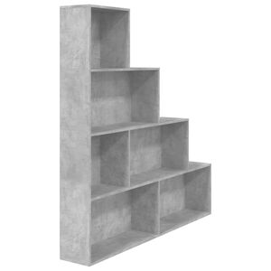 vidaXL Estante/divis&oacute;ria 155x24x160 cm contraplacado cinzento cimento