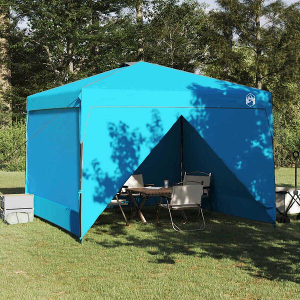 vidaXL Tenda de Cobertura Pop-Up Azul 300 x 300 cm tecido