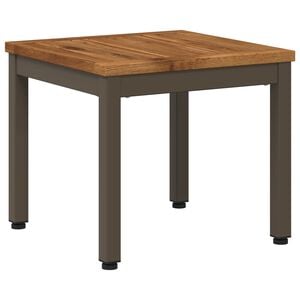 vidaXL Mesa de centro Natural e Caf&eacute; 40 x 40,5 x 36 cm