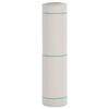 vidaXL Tela para ervas daninhas 0,5x10 m PP branco