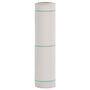 vidaXL Tela para ervas daninhas 0,5x10 m PP branco