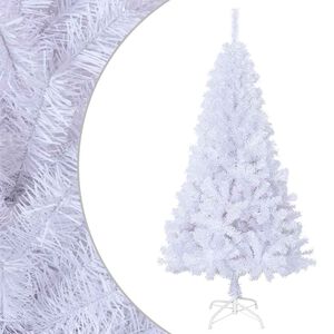 vidaXL &Aacute;rvore de Natal artificial com ramos grossos 120 cm PVC branco