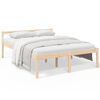 vidaXL Cama para idosos 160x200 cm pinho maci&ccedil;o