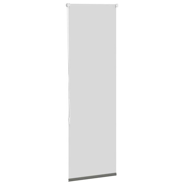vidaXL Persiana de enrolar 45x150 cm largura tecido 40,7 cm poli&eacute;ster
