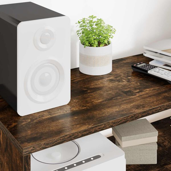 vidaXL Gabinete para TV Carvalho Defumado 100 x 30 x 40 cm