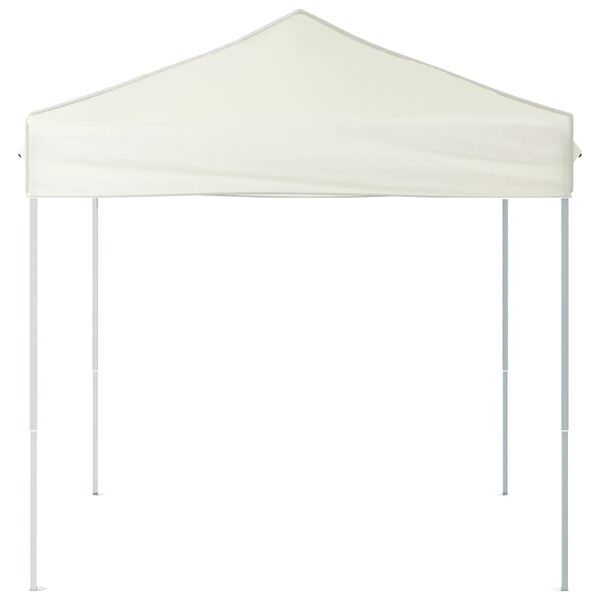 vidaXL Tenda para festas dobrável 2x2 m creme