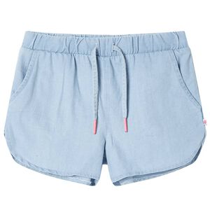 vidaXL Cal&ccedil;&otilde;es de crian&ccedil;a azul-ganga suave 92
