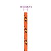 vidaXL Corda de barco 10 mm 25 m polipropileno laranja
