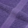 vidaXL Toalhas de banho FROGN 4 pcs 100x150 cm 360 g/m&sup2; roxo