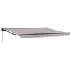 vidaXL Estrutura de Toldo Cinzento-claro 400 &times; 300 cm