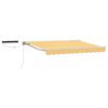 vidaXL Toldo Retr&aacute;til El&eacute;trico Areia 4,5 &times; 3,5 m