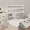 vidaXL Cabeceira de cama 106x4x100 cm pinho maci&ccedil;o branco