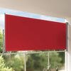 vidaXL Toldo lateral retr&aacute;til para p&aacute;tio 160x300 cm vermelho