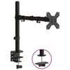 vidaXL Suporte para monitor VESA 75/100 mm a&ccedil;o preto