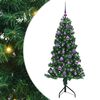 vidaXL &Aacute;rvore de Natal artificial de canto Verde 150 cm PVC e Metal