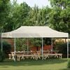 vidaXL Tenda pop-up dobr&aacute;vel 3x6 m branco nata