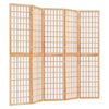 vidaXL Biombo dobr&aacute;vel com 5 pain&eacute;is estilo japon&ecirc;s 200x170 cm